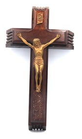 Walnut Sick Call Cross