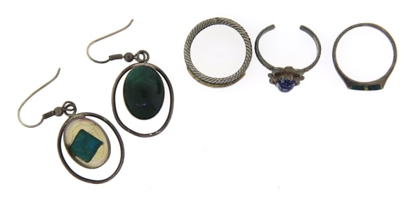 Lot of Sterling Silver Jewelry