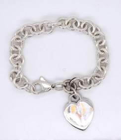 Tiffany & Co Heart tag bracelet in 925 sterling silver