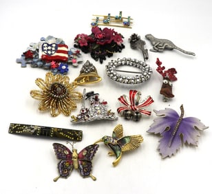 Big group lot of costume jewelry