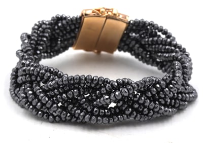 Bronze Milor Italy braided bracelet