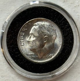 1949-S Rosevelt Dime Super BU 10 Cents