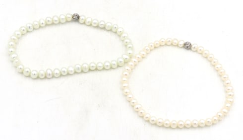 Set of 2 Honora pearl bracelets