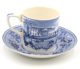 Vintage Johnson Bros England President's house