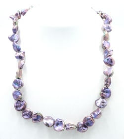 Honora pearl necklace with sterling silver clasp