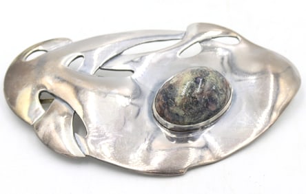 925 Sterling Silver Signed Pin