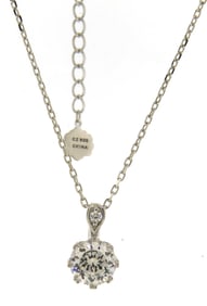 925 Sterling Silver Tacori Cubic Zirconia Necklace