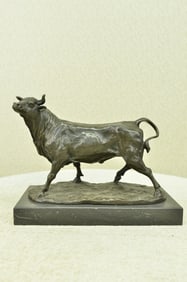 Wall Street Bull Bronze Sculpture