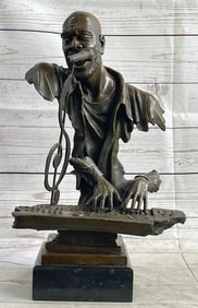 Isaac Hayes Singer Songwriter Bronze Sculpture
