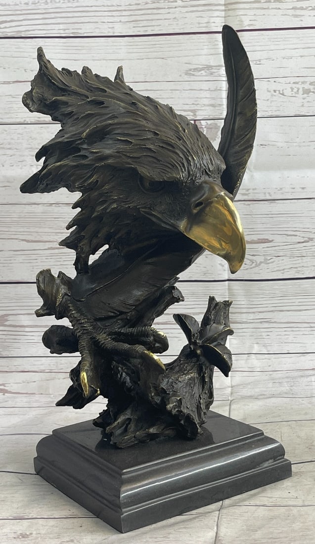 American Eagle Bronze Sculpture (1 of 9)