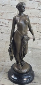 Nude Girl Bronze Sculpture