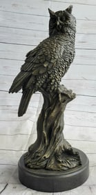 The Owl Bronze Statue
