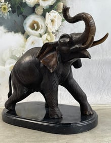 Vienna Elephant Bronze Statue