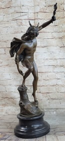 Flying Mercury Bronze Sculpture