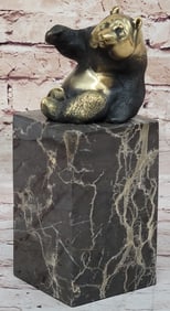 The Panda Cute Animal Edition Bronze Sculpture