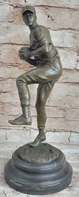 Football Lover Bronze Statue