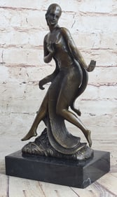 Female Dancer Bronze Sculpture