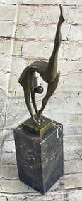 Ballerina Bronze Figure