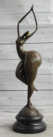 Curvy Woman Bronze Sculpture