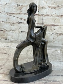 Hot Cast Nude Girl Bronze Sculpture
