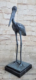 Stork Bronze Sculpture