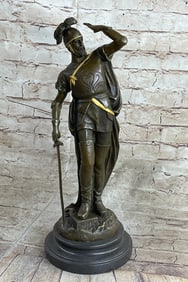Roman Legion Soldier Bronze Sculpture