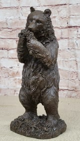 Bear Bronze Sculpture