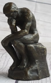 Thinker Bronze Sculpture