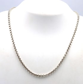 David Yurman 3.6mm box chain necklace