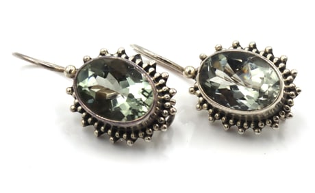 925 Sterling silver signed earrings