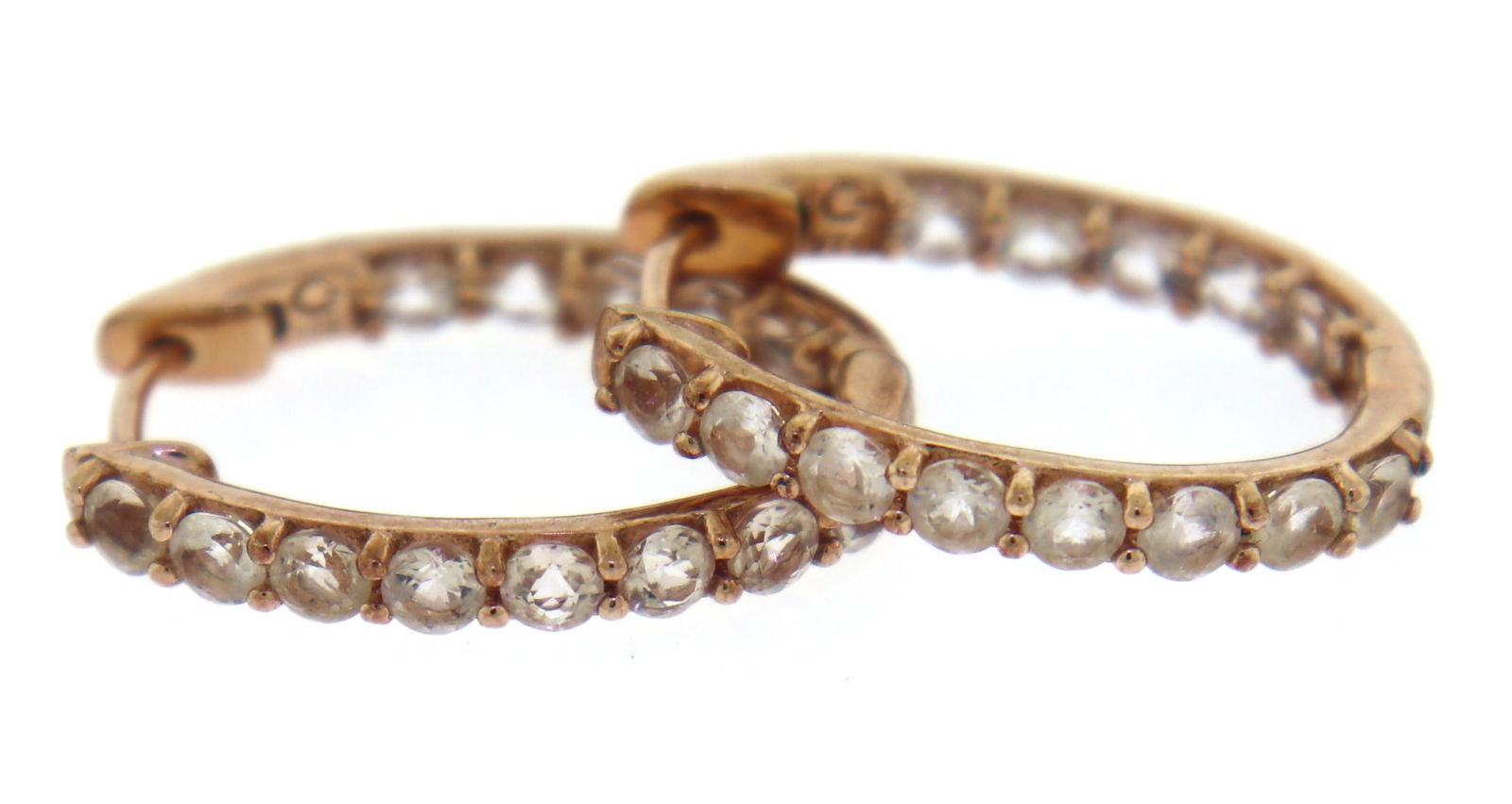 925 Sterling Silver Cubic Zirconia Earrings (1 of 4)