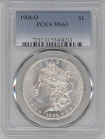 1904-O PCG MS63 Morgan Silver Dollar