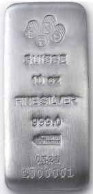 PAMP Suisse 10 oz Silver Bar