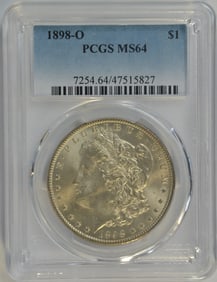 1898-O PCG MS64 Morgan Silver Dollar