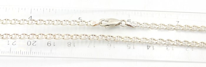 Group lot of 3 Vintage 925 sterling silver chains