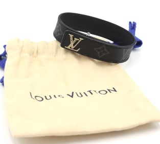 Louis Vuitton Monogram Eclipse Slim bracelet