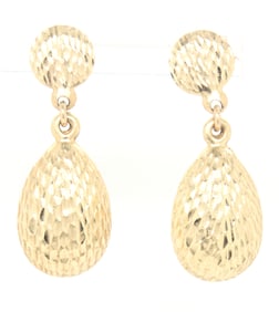 14kt Yellow gold dangle earrings