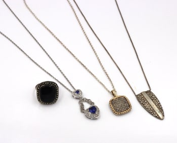 Group lot of Vintage 925 sterling silver mixed jewelry