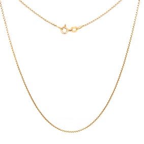 Italian 14kt Yellow gold chain necklace
