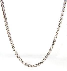David Yurman wheat link chain necklace