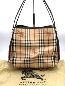 Burberry Haymarket check tote