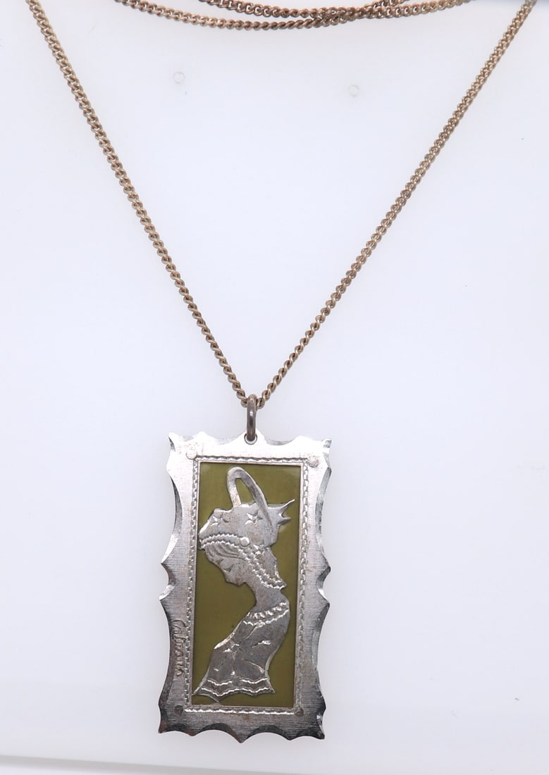Sterling Silver Pendant on Chain Necklace (1 of 5)