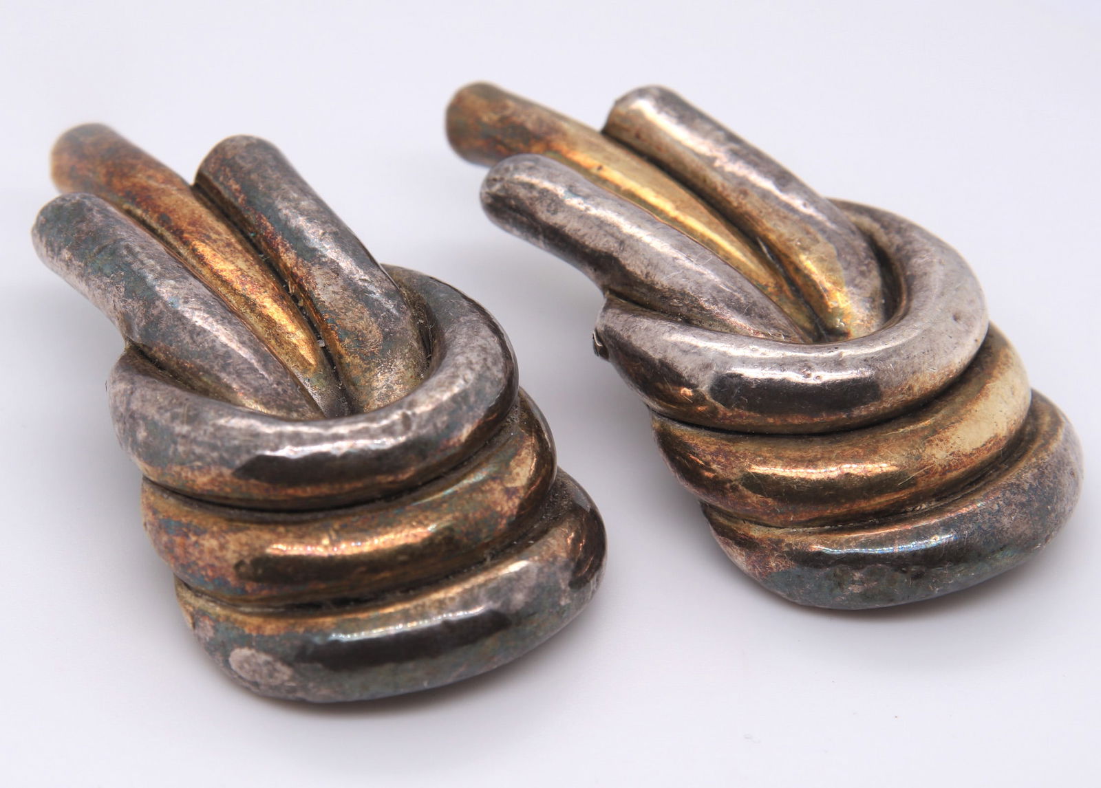 Vintage 925 Sterling Silver Earrings (1 of 3)