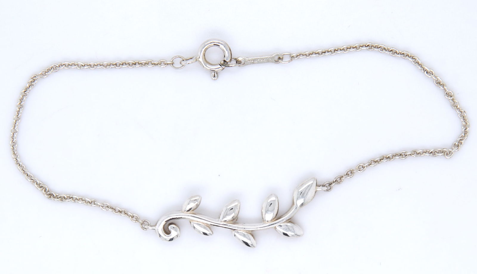 Tiffany & Co Olive leaf Vine bracelet in 925 sterling silver (1 of 5)
