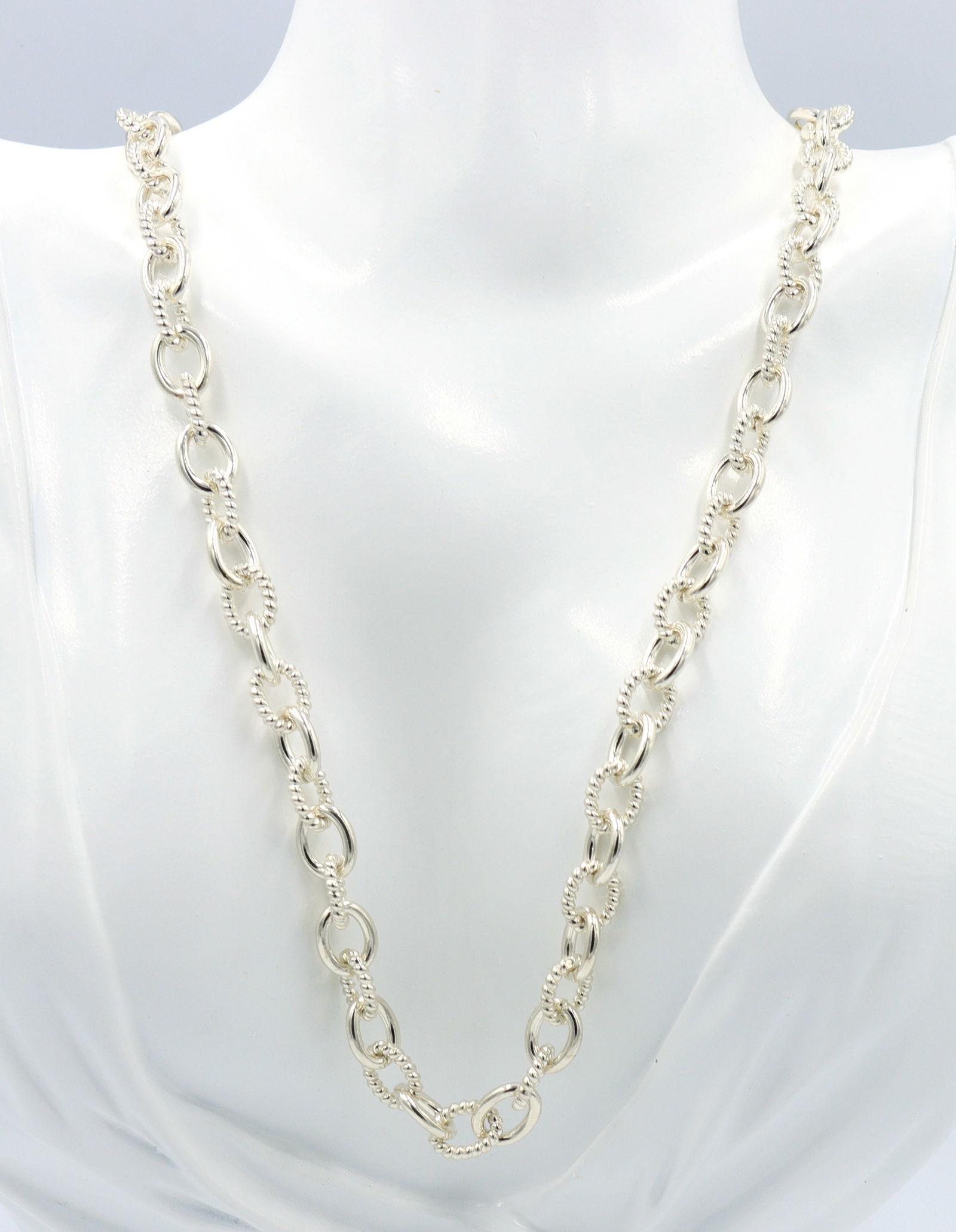 Judith Ripka key to my heart cable link chain necklace (1 of 5)