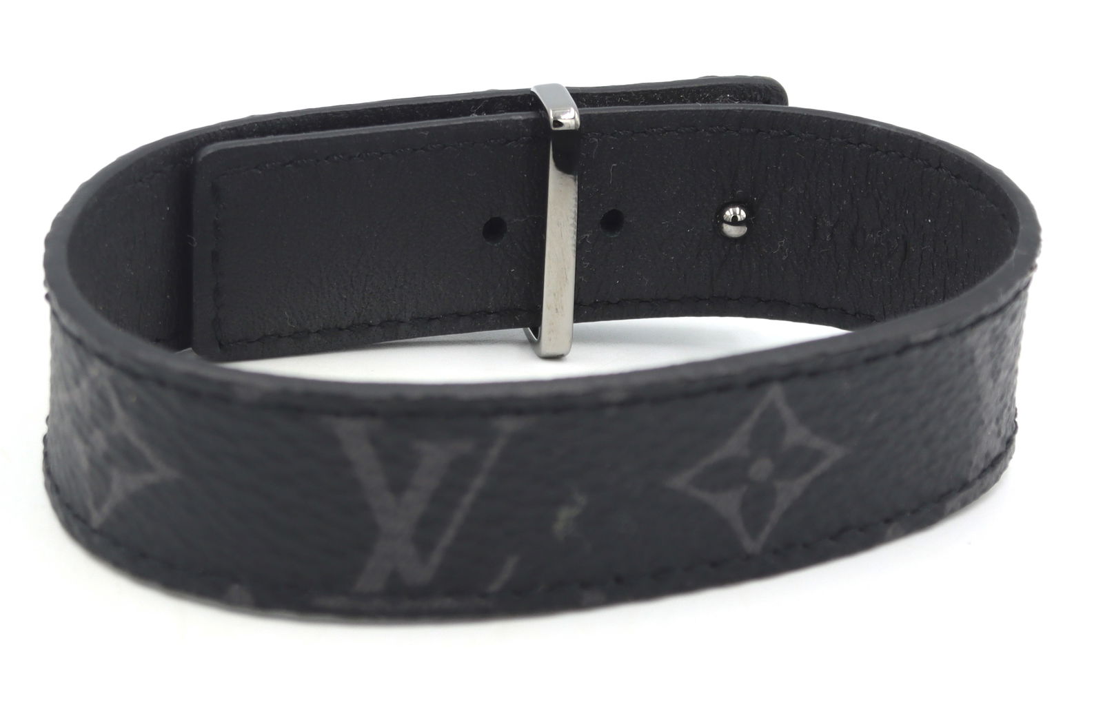 Louis Vuitton Monogram Eclipse Slim bracelet - 4