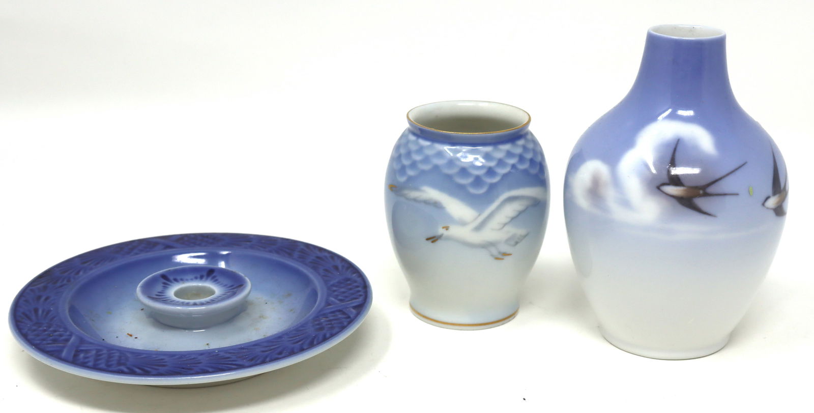 Group lot of Vintage estate collection: Group lot of Vintage estate collection Artist Signed Royal Copenhageh.