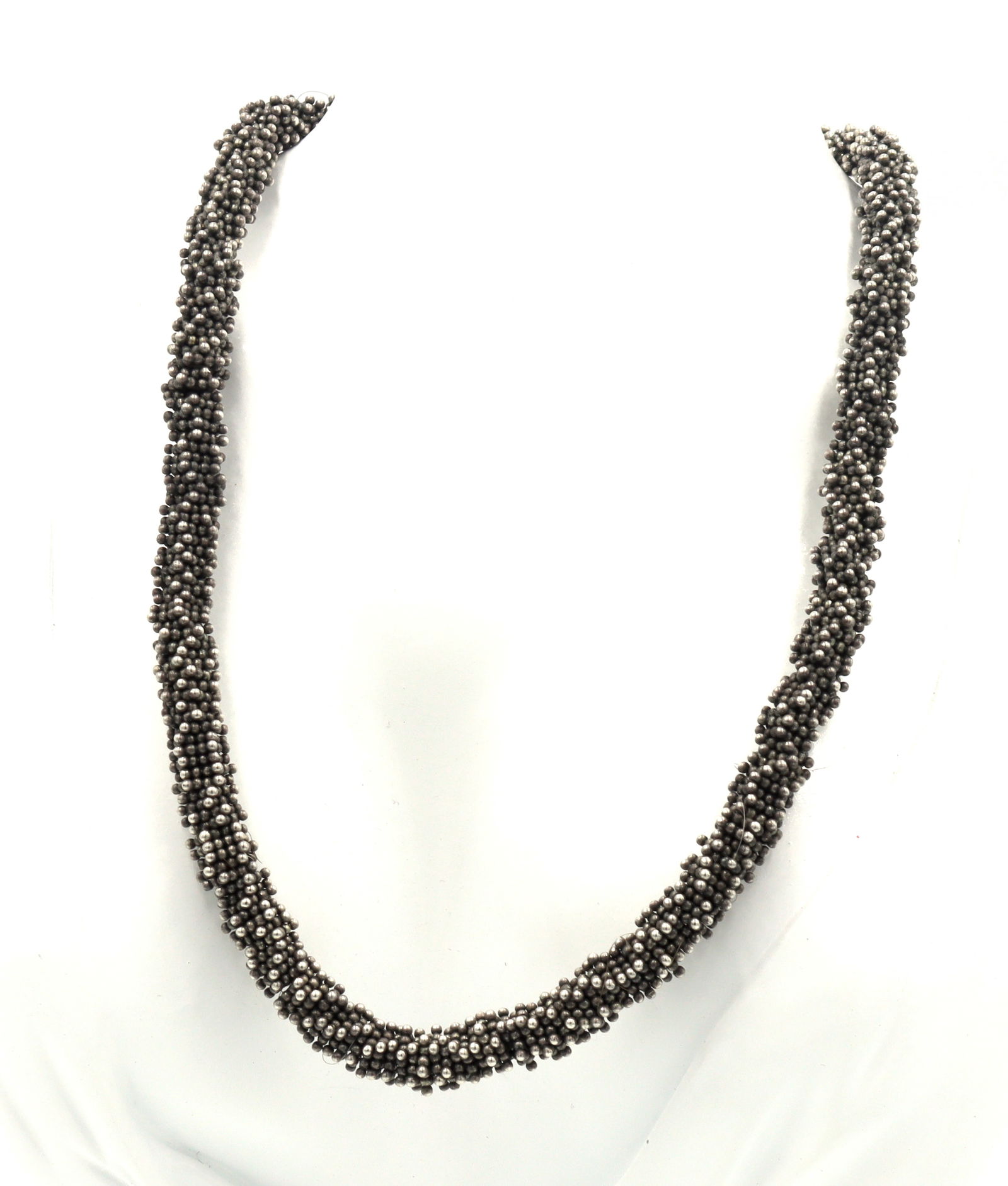Micheal Dawkins beaded necklace with pearl toggle clasp (1 of 6)
