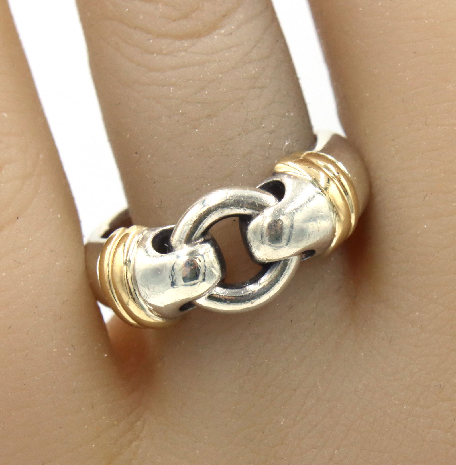 Tiffany & Co 2 tone knot ring (1 of 4)