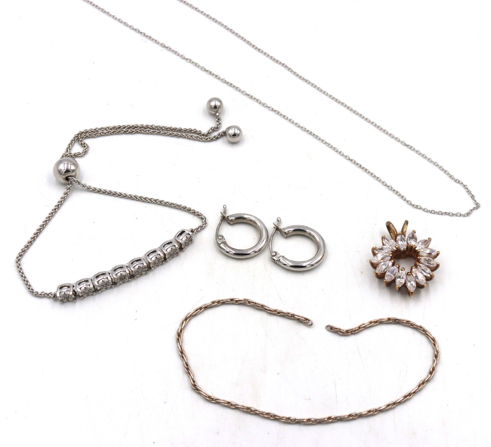 Group lot of Vintage 925 sterling silver mixed jewelry (1 of 2)